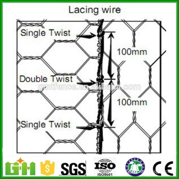 Anping Fabrik PVC beschichtet Kaninchen Draht Mesh / Huhn Draht / Sechskant Drahtgeflecht